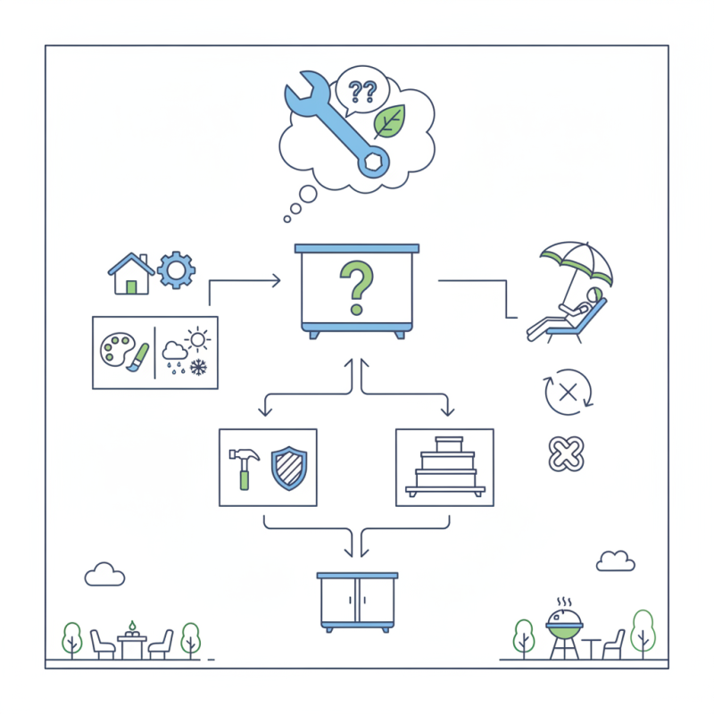 How to Choose the Best Outdoor Counter Cabinet for Your Needs?
