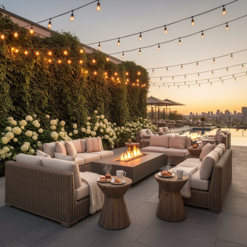 Best Hotel Outdoor Seating Ideas for Memorable Experiences?