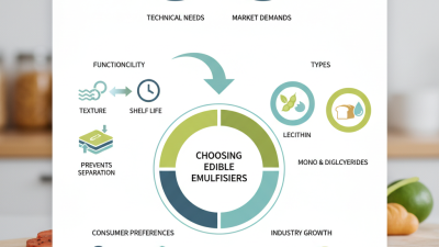 How to Choose the Best Edible Emulsifiers for Your Needs?