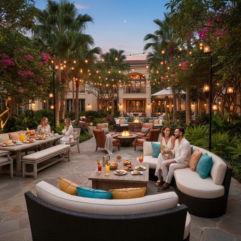 Top 10 Hotel Outdoor Seating Ideas for Your Perfect Getaway?
