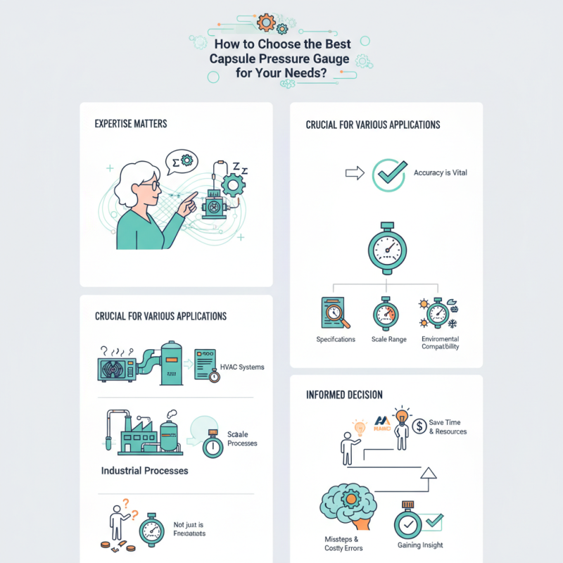 How to Choose the Best Capsule Pressure Gauge for Your Needs?