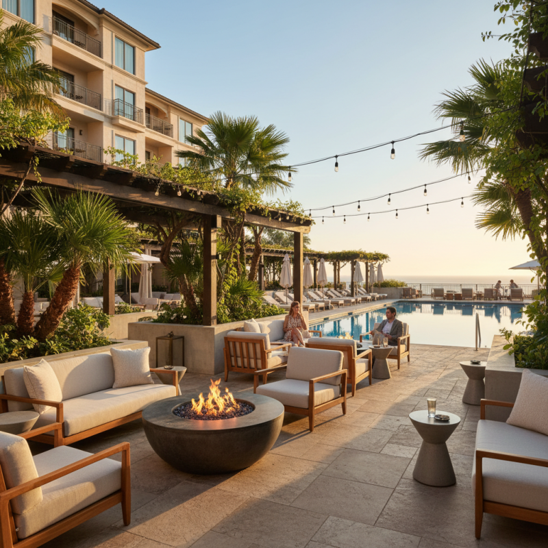 What is the Best Hotel Outdoor Seating for Your Guests?