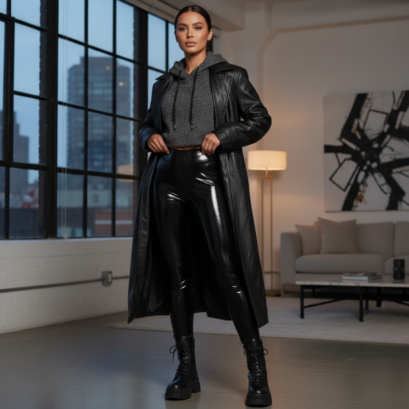 Are Wet Looking Leggings the Hottest Trend for You?