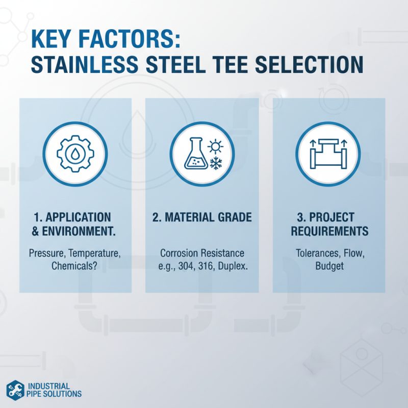 How to Choose the Right Stainless Steel Straight Tee for Your Project?