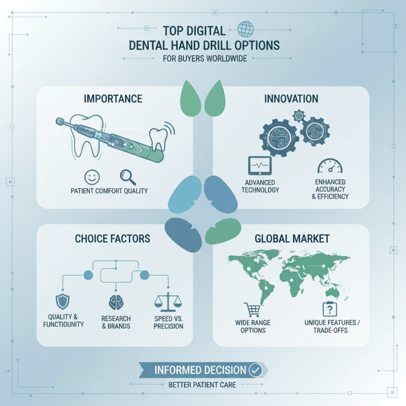 Top Digital Dental Hand Drill Options for Buyers Worldwide?