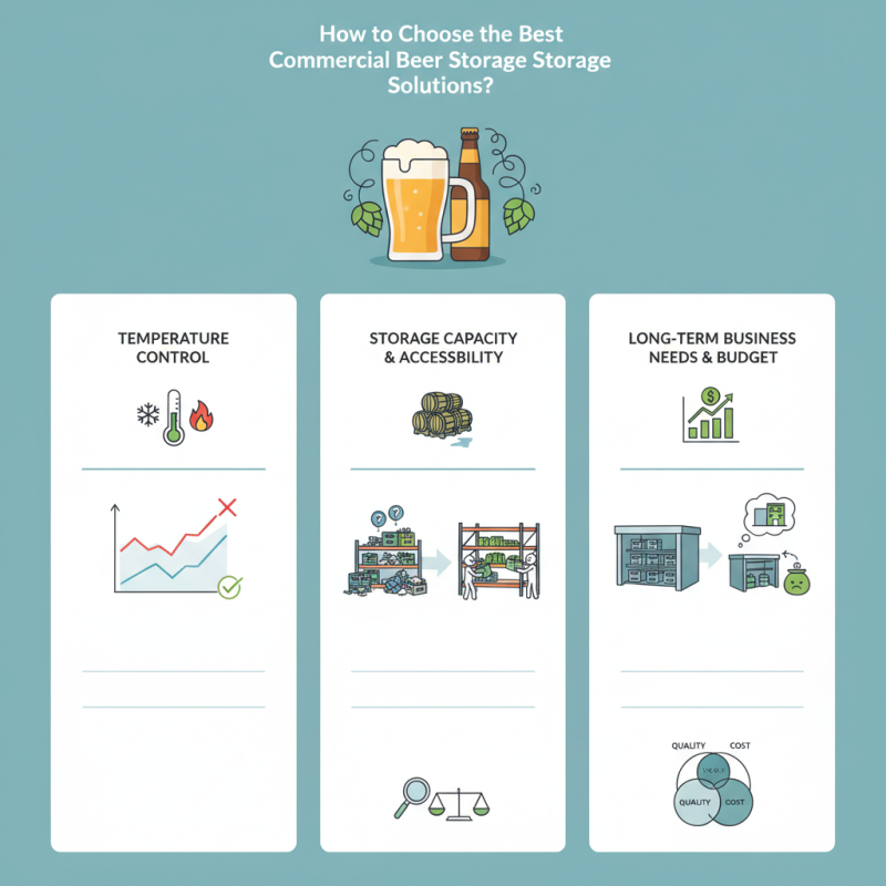 How to Choose the Best Commercial Beer Storage Solutions?
