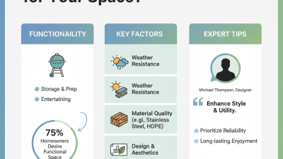How to Choose the Best Outdoor Counter Cabinet for Your Space?