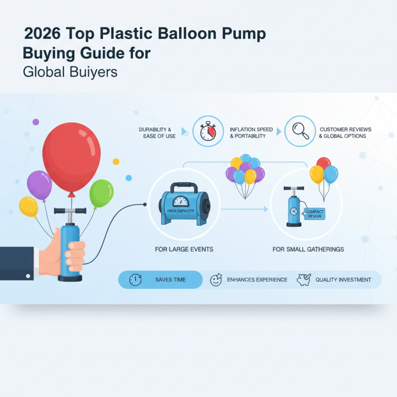 2026 Top Plastic Balloon Pump Buying Guide for Global Buyers