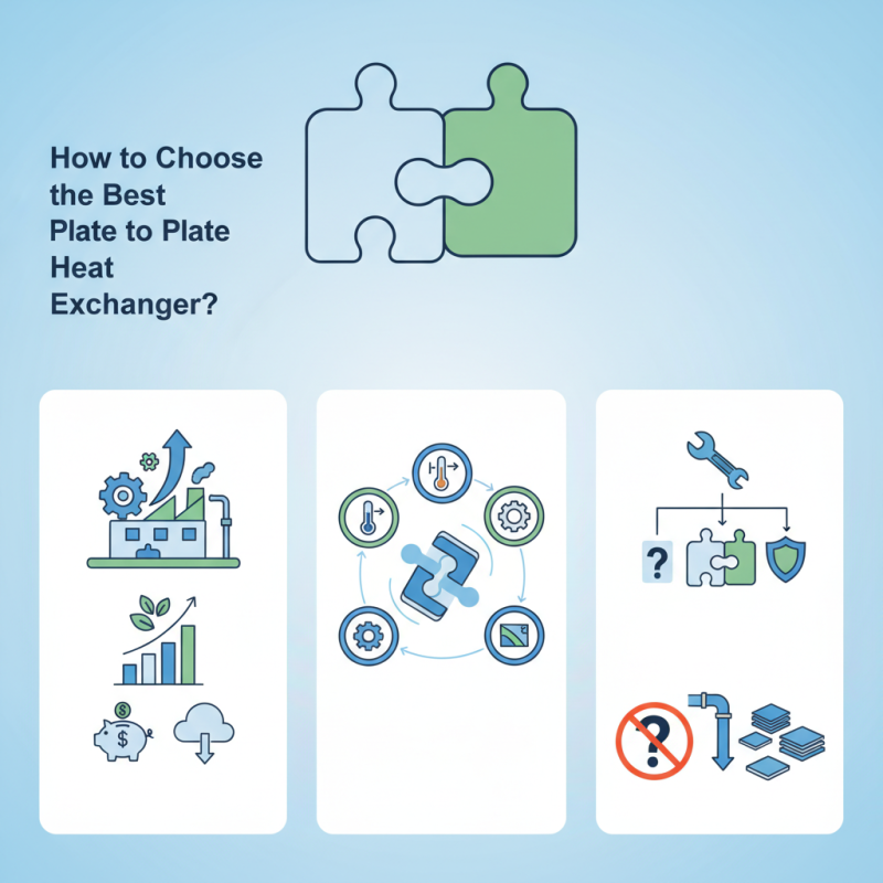 How to Choose the Best Plate to Plate Heat Exchanger?