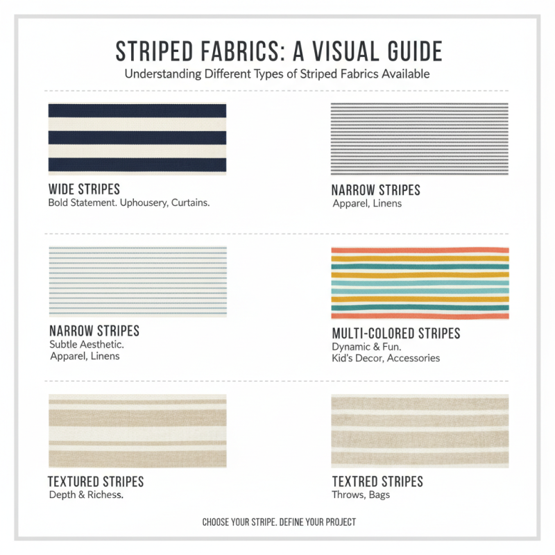 How to Choose the Right Striped Fabric for Your Next Project?