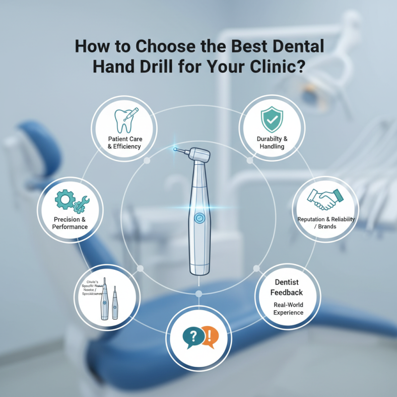 How to Choose the Best Dental Hand Drill for Your Clinic?