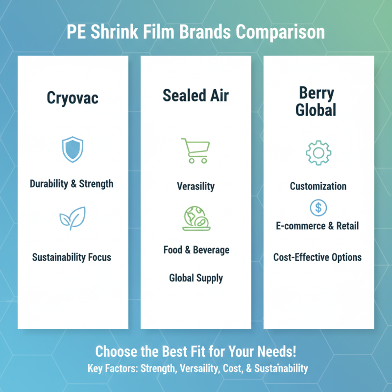 Top 10 Best Pe Shrink Film Options in China for Your Packaging Needs?