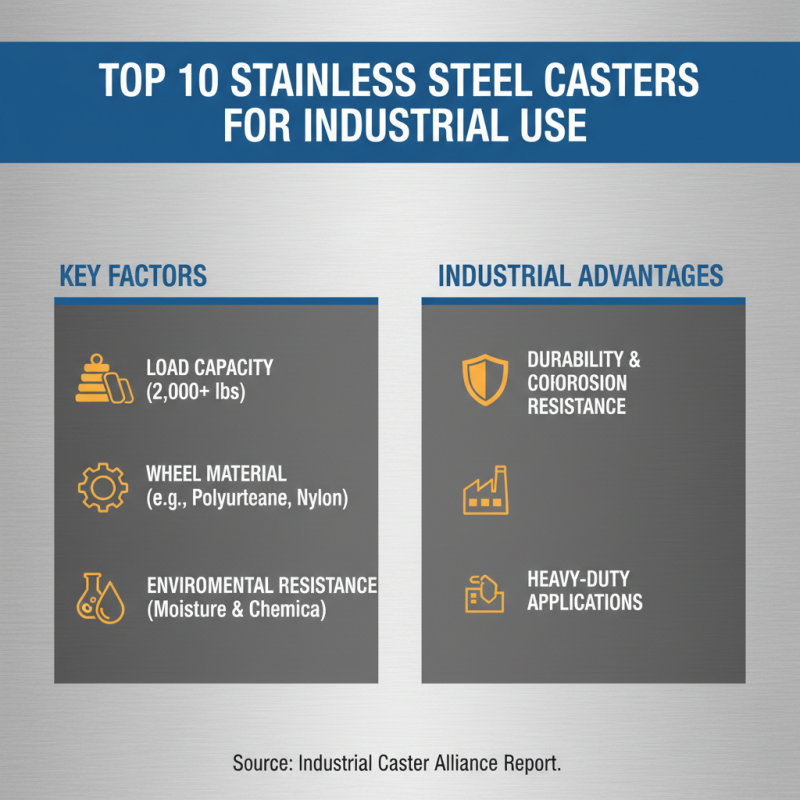 Top 10 Stainless Casters for Your Industrial Needs?