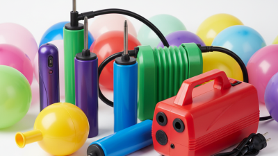 Top 5 Plastic Balloon Pump Options for Easy Inflation?
