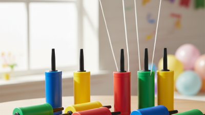 Top China Plastic Balloon Pump for Global Buyers Inquiry?