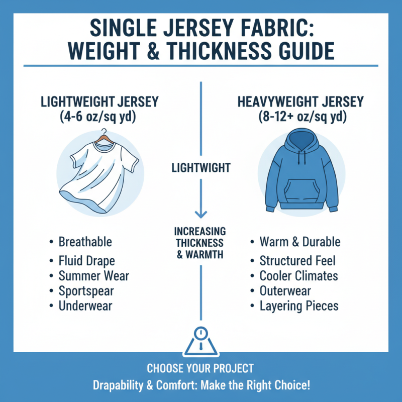 How to Choose the Right Fashion Single Jersey Fabric for Your Next Project?