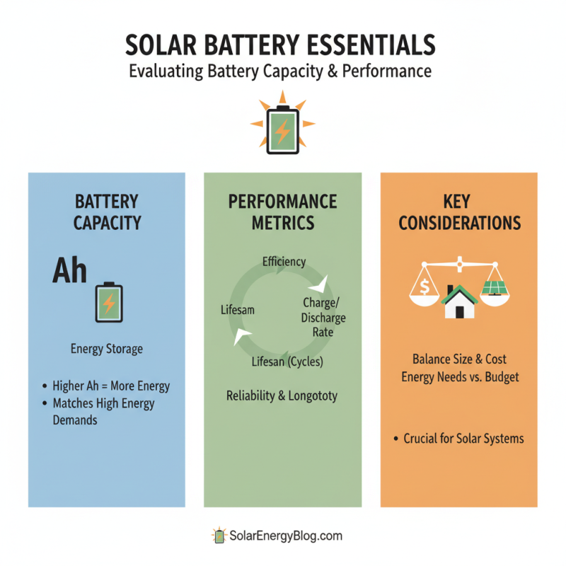 How to Choose the Best Battery for Solar Energy Systems?