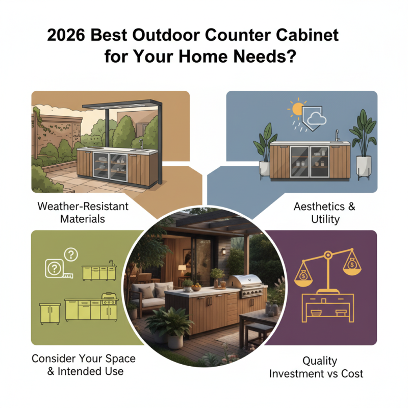 2026 Best Outdoor Counter Cabinet for Your Home Needs?