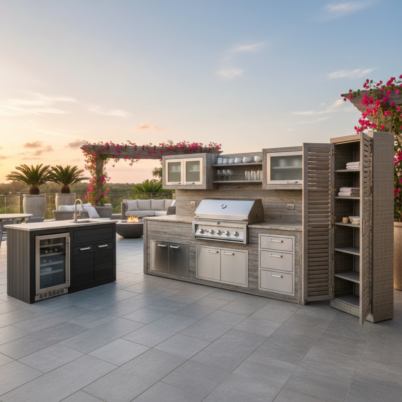 Top 10 Outdoor Counter Cabinets for Your Perfect Patio Setup?