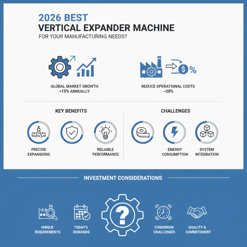 2026 Best Vertical Expander Machine for Your Manufacturing Needs?