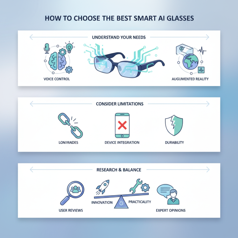 How to Choose the Best Smart AI Glasses for Your Needs?