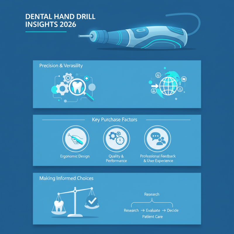 2026 Best Dental Hand Drill for Global Buyers Insights?