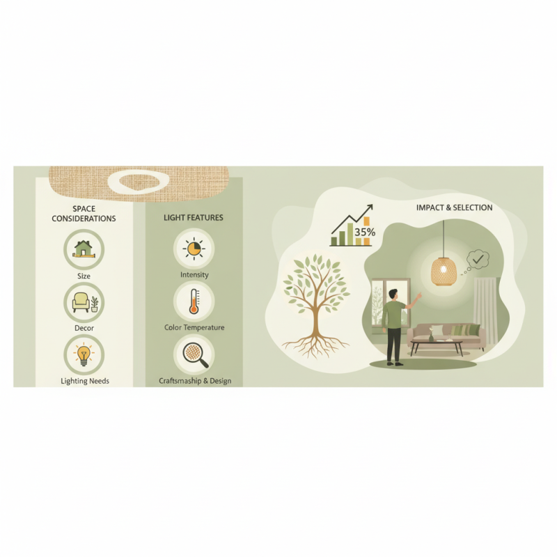 How to Choose the Best Bamboo Pendant Light for Your Space?