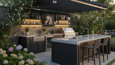 Best Outdoor Counter Cabinet Features for Your Garden?