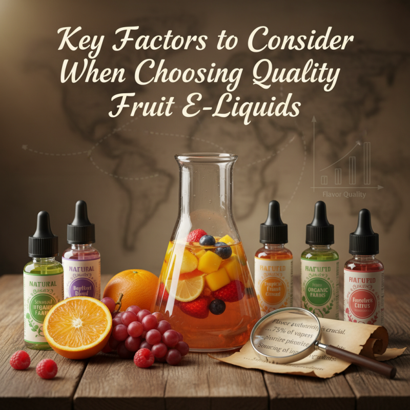 Top Fruit E-Liquid Options for Global Buyers Seeking Quality?