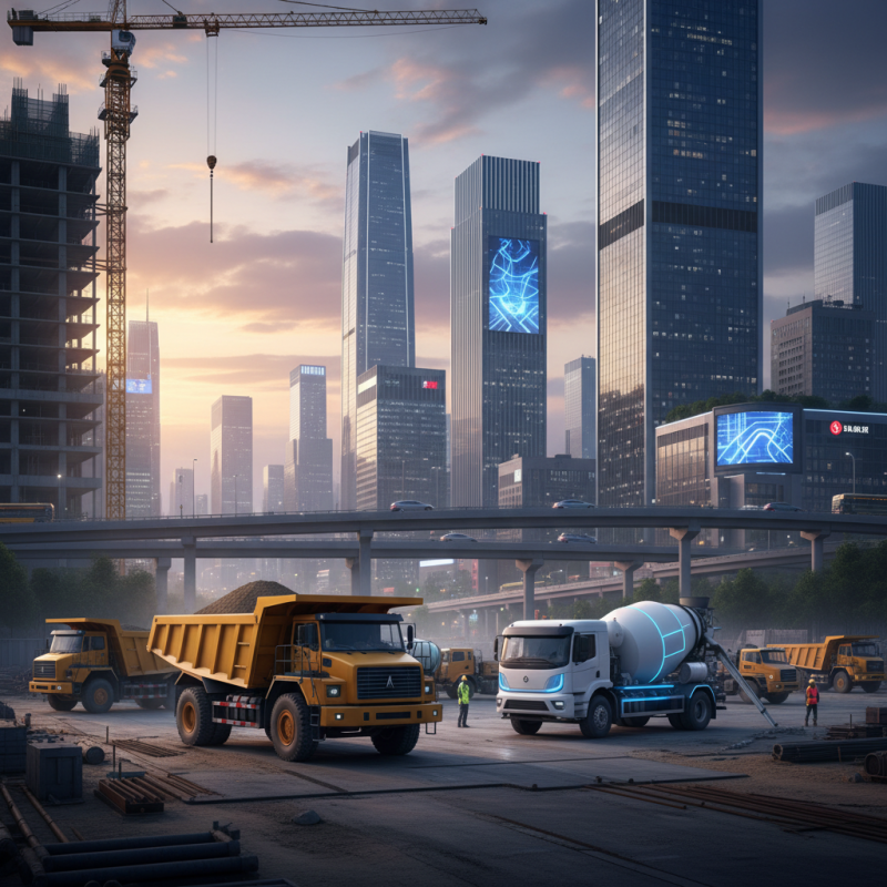 Top Construction Trucks in China What Buyers Need to Know?