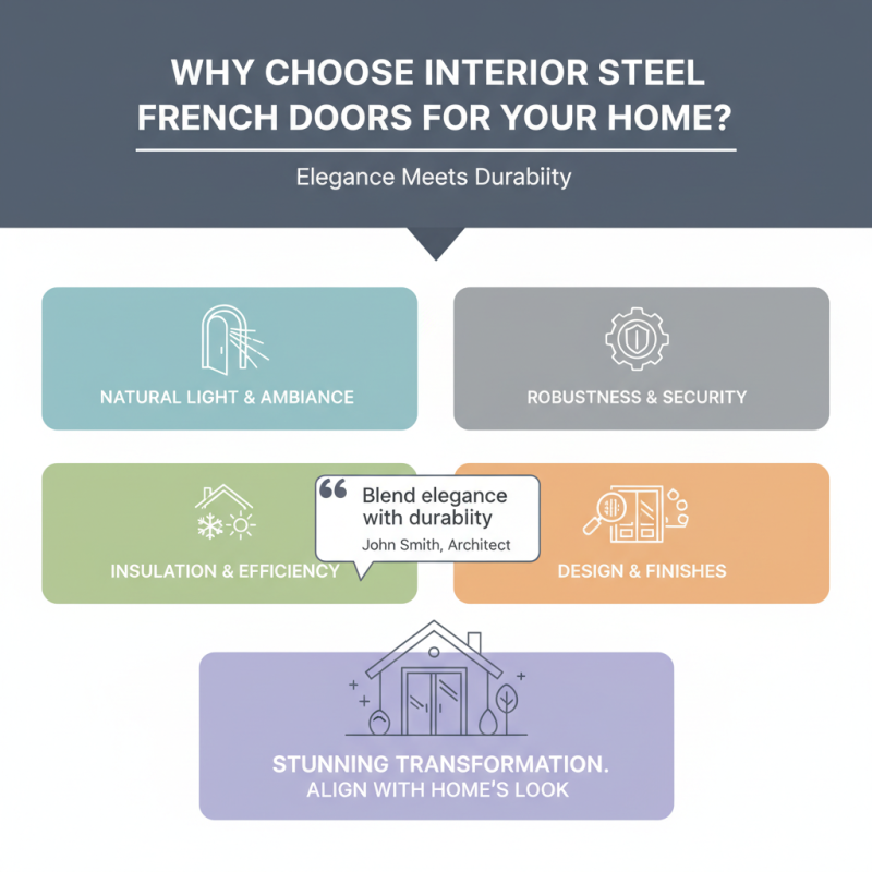 Why Choose Interior Steel French Doors for Your Home?