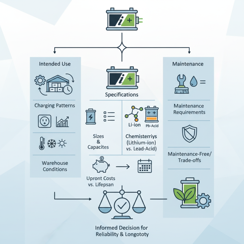 How to Choose the Right Electric Forklift Battery for Your Needs?