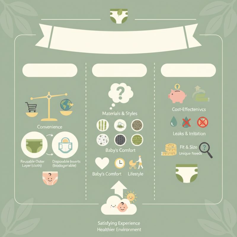 How to Choose the Best Hybrid Cloth Diapers for Your Baby?