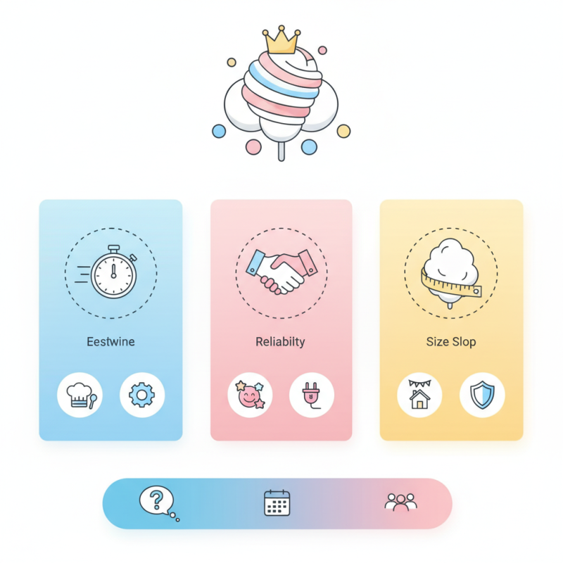 Top Tips for Choosing the Best Cotton Candy Machine?