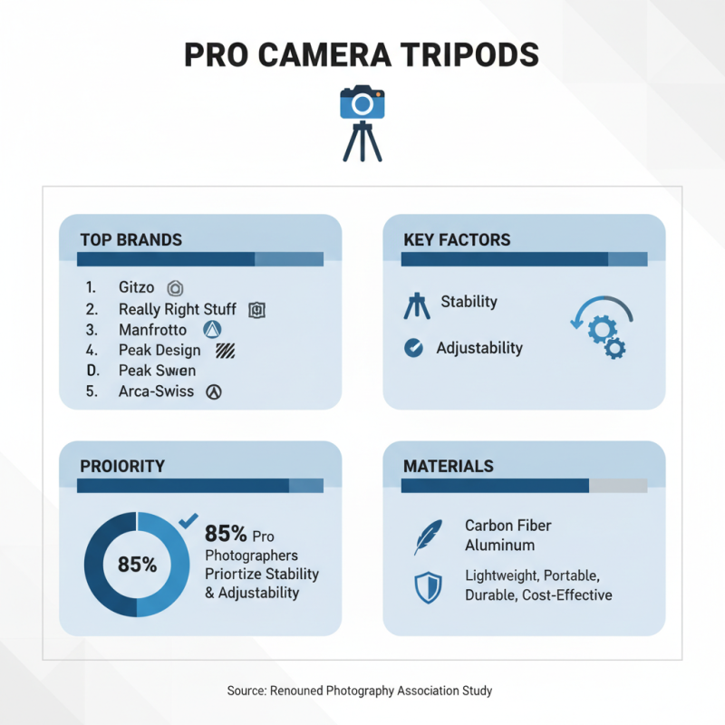 Top Adjustable Camera Tripods for Professional Photography Needs?