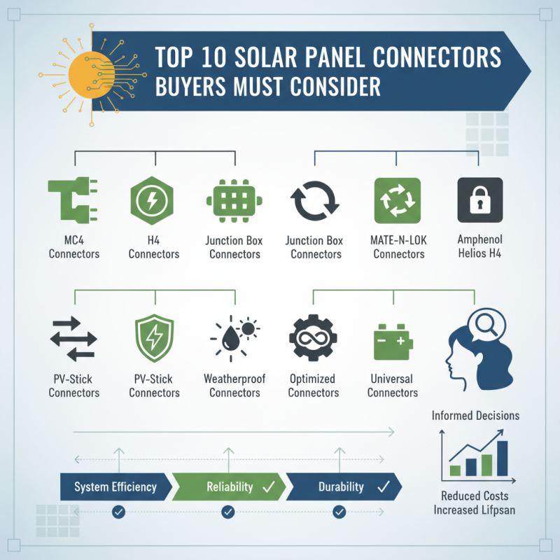 Top 10 Solar Panel Connectors Buyers Must Consider?