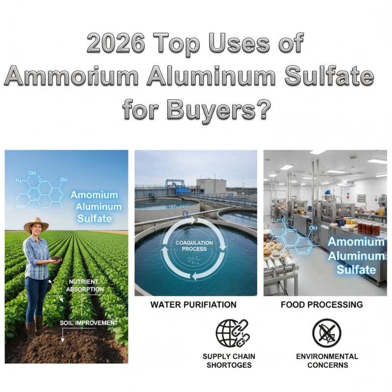 2026 Top Uses of Ammonium Aluminum Sulfate for Buyers?