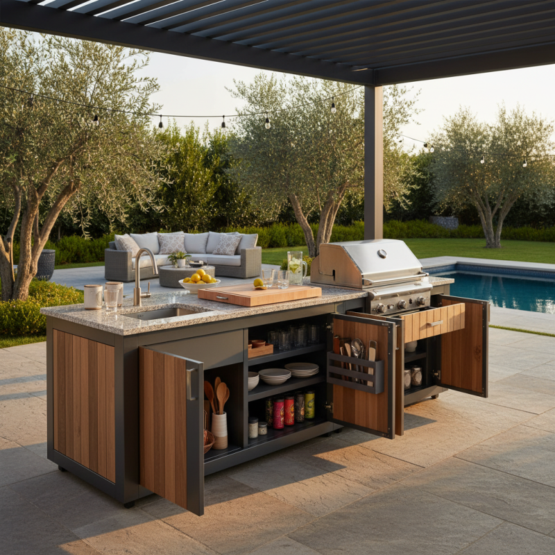 The Best Outdoor Counter Cabinet for Your Backyard Setup?