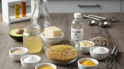 Top 10 Edible Emulsifiers You Need for Your Business?