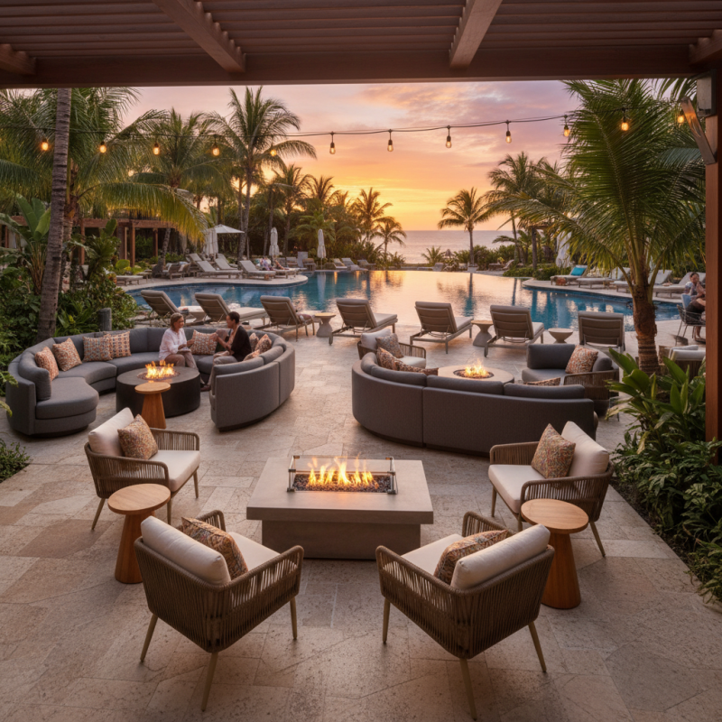 Best Outdoor Seating Options for Hotels to Enhance Guest Experience?