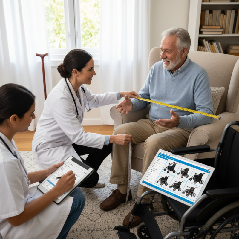 How to Accurately Measure a Patient for an Electric Wheelchair?