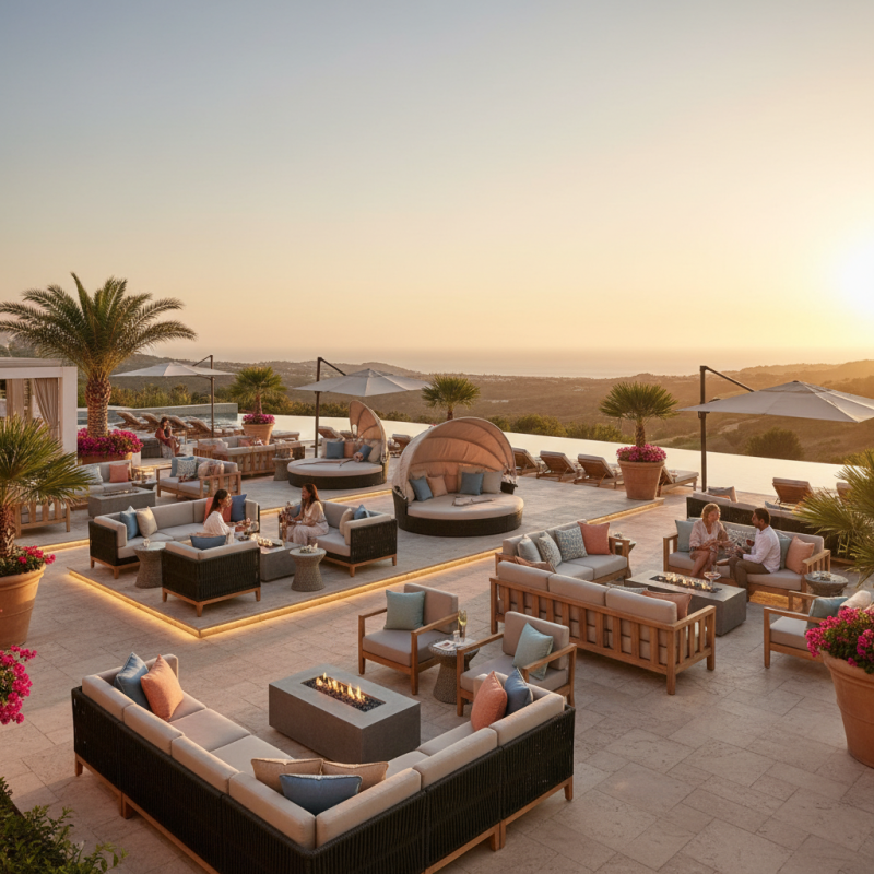 How to Choose the Best Hotel Outdoor Seating for Guests?