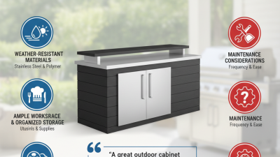 Best Outdoor Counter Cabinet Features You Should Know?