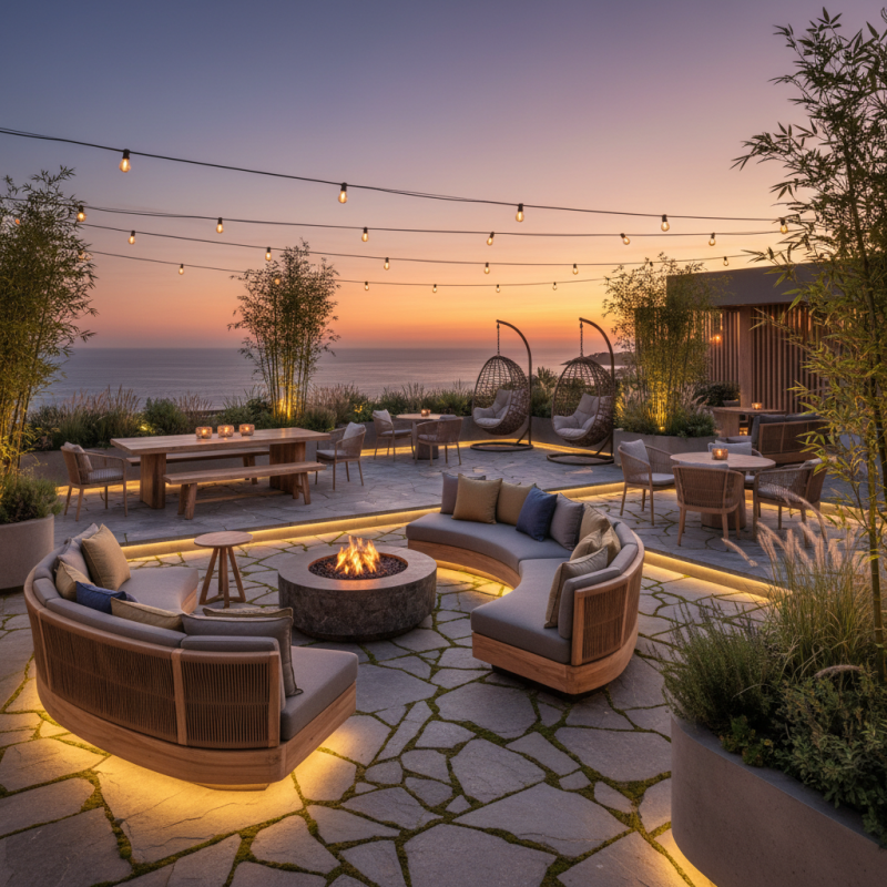 Top Hotel Outdoor Seating Trends for 2026 What to Know?