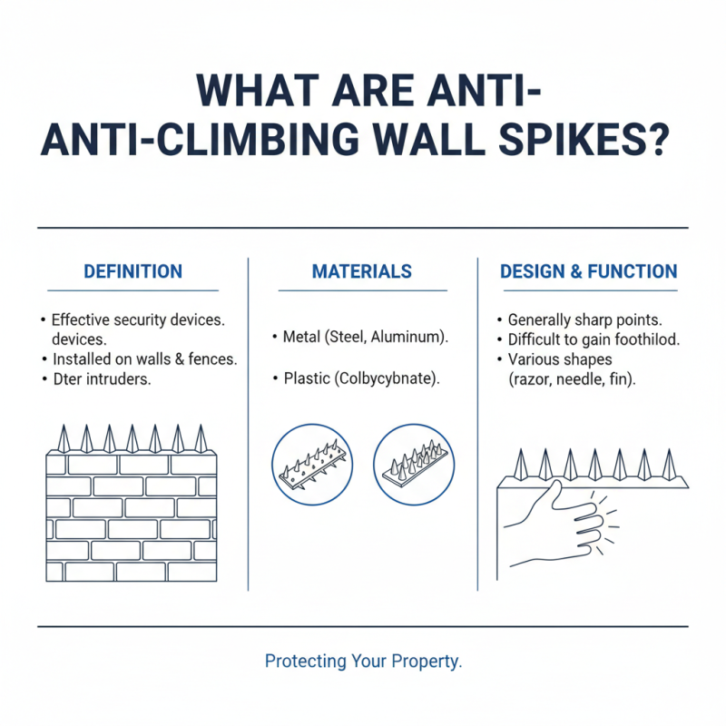 What is Anti Climbing Wall Spikes and How Do They Work?
