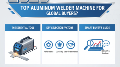 2026 Top Aluminum Welder Machine for Global Buyers?