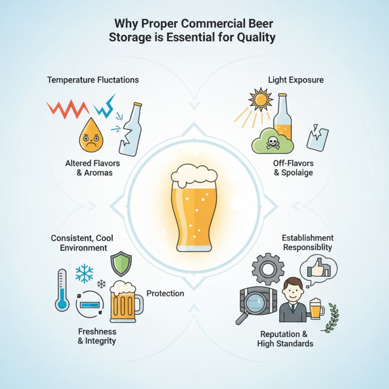Why is Proper Commercial Beer Storage Essential for Quality?