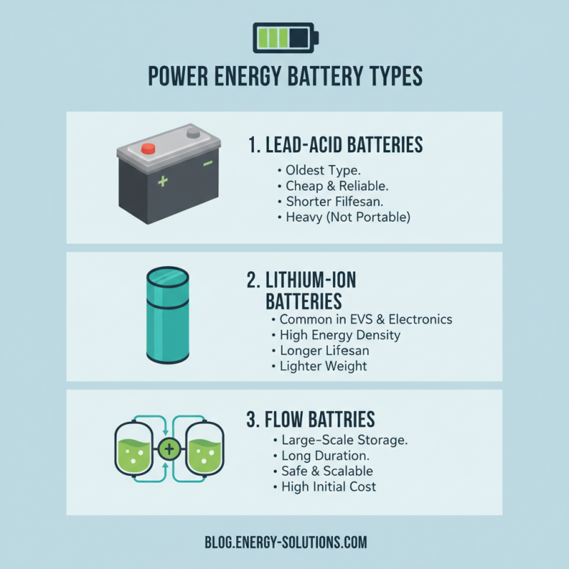 How to Choose the Best Power Energy Battery for Your Needs?
