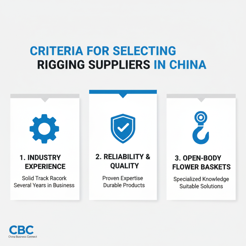 Top 10 Open Body Flower Basket Rigging Suppliers in China?