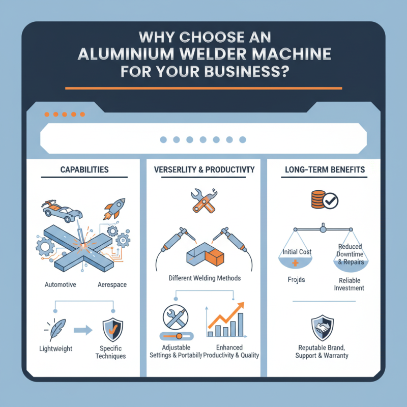 Why Choose an Aluminum Welder Machine for Your Business?